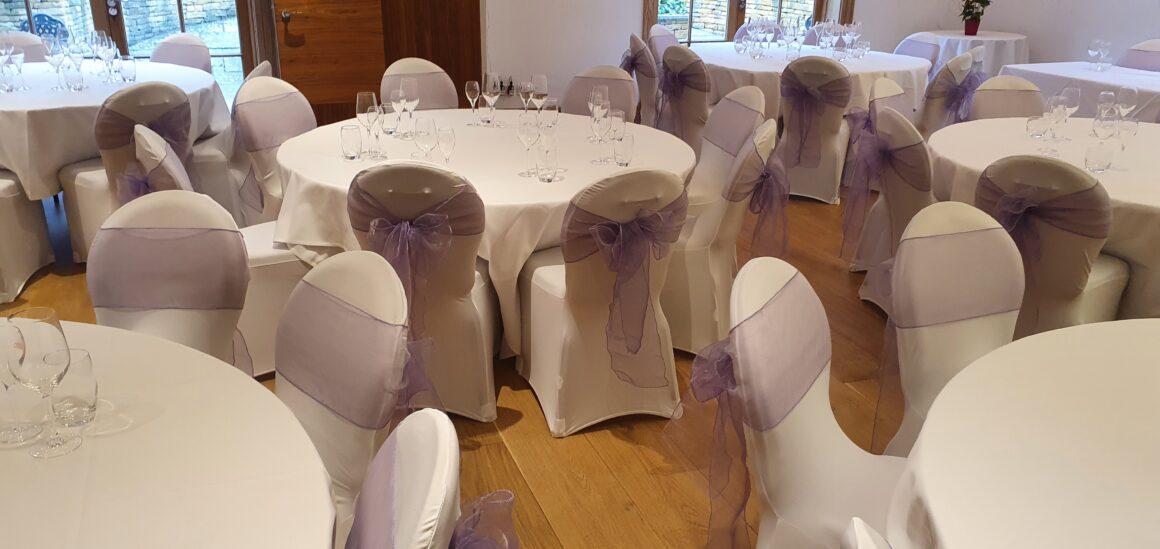 chair covers montrose suite, cotswold house hotel, chipping campden