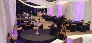 wall drapes for events in worcestershire